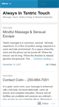 Mobile Screenshot of massagewithcolin.com